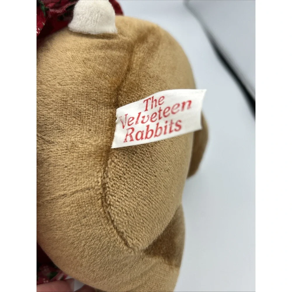 Velveteen Rabbit Christmas Plush‎ Stuffed Rabbit Ears Commonwealth 1995